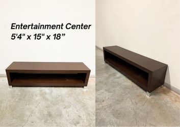 Dark Wood TV Stand / Media Console