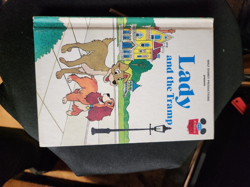 Walt Disney Lady And The Tramp Book