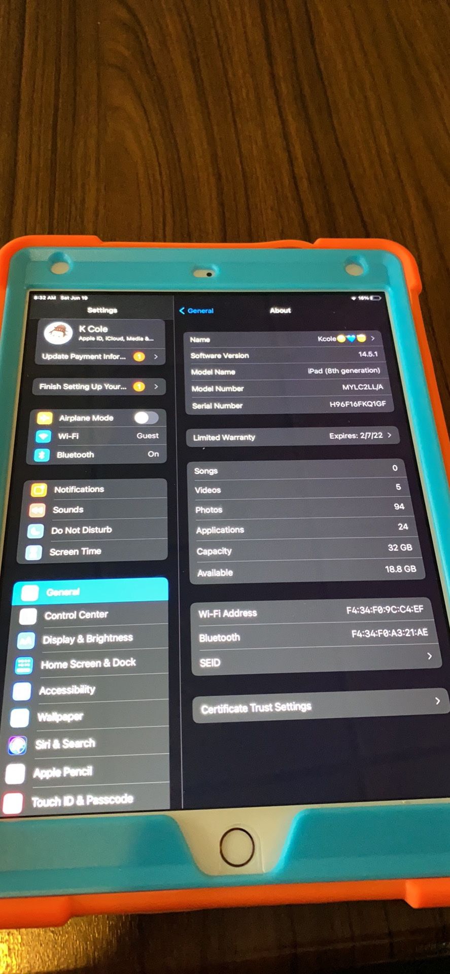 Apple IPad 8 Generation Best Offer