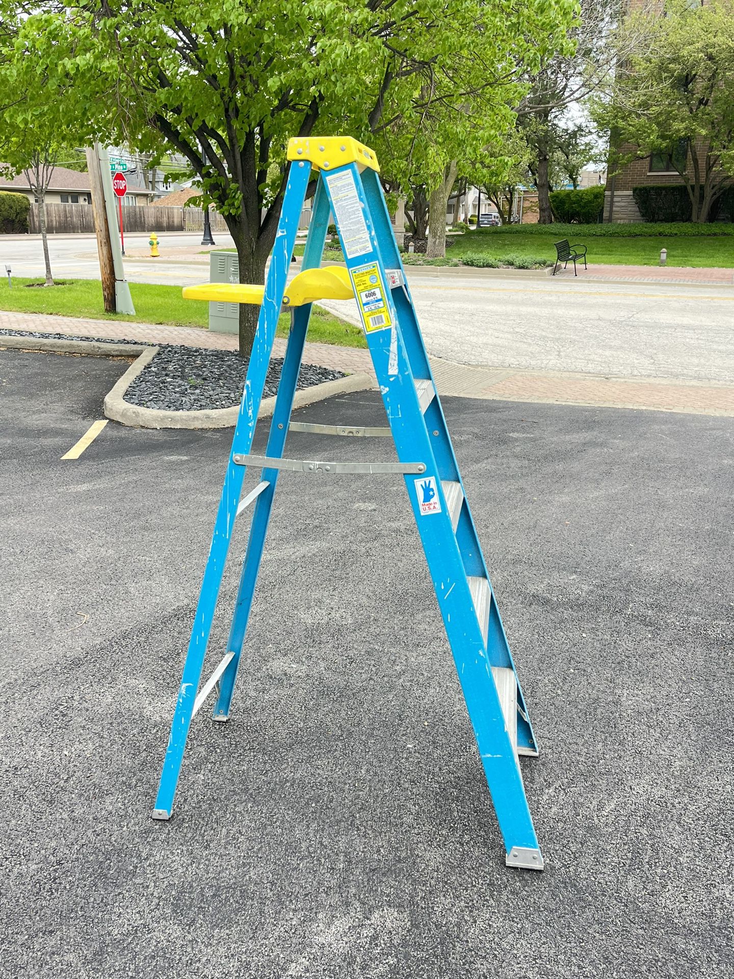Wener 6’ Fiberglass Step Ladder