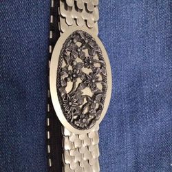 Vintage Mermaid Stretch Link Belt