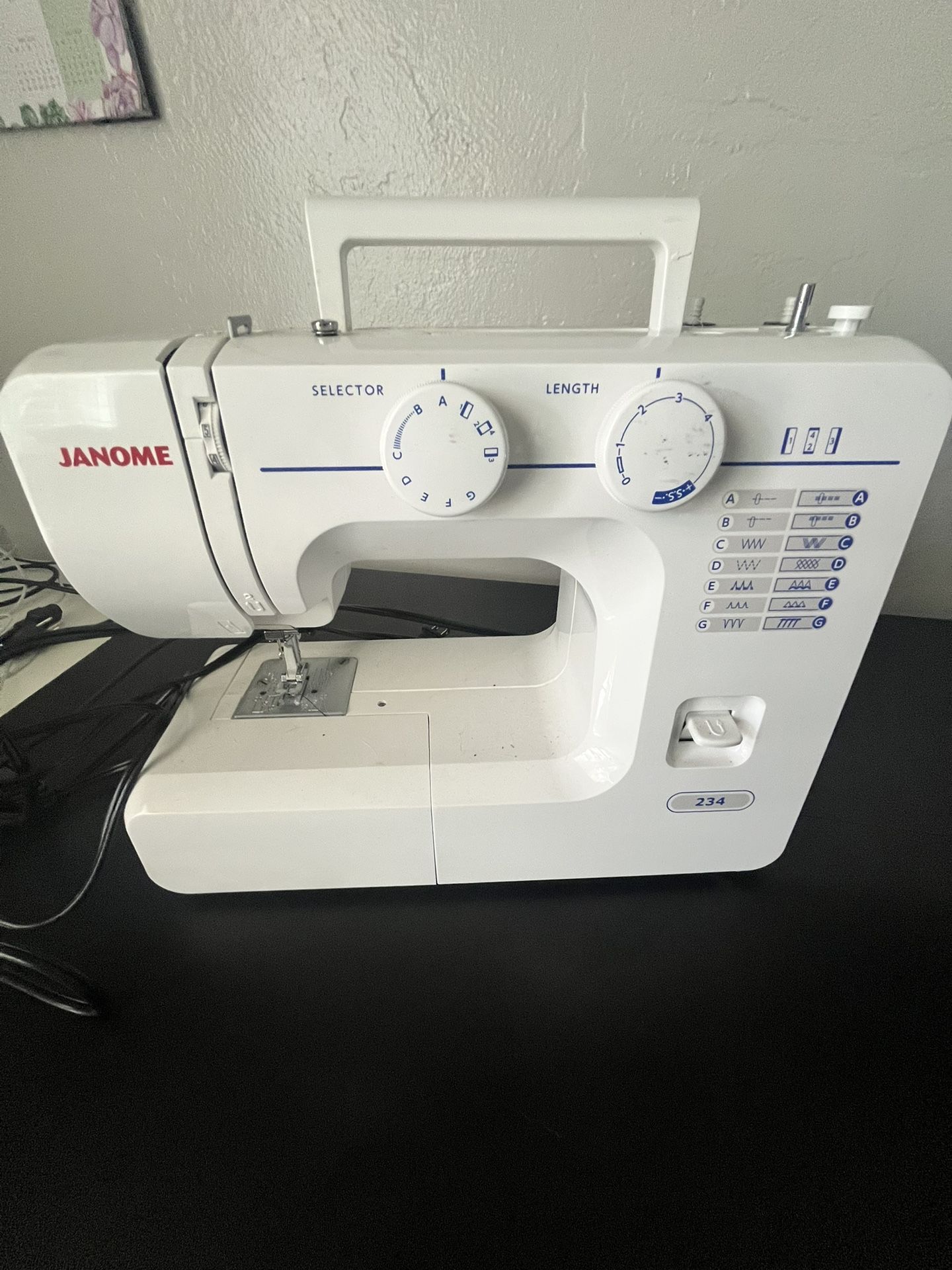 Moving Sale: Janine Sewing Machine Model 311LE