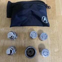 Partial Wheel Lock Set, Acura TSX 2008.