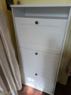 Ikea Shoe Cabinet White