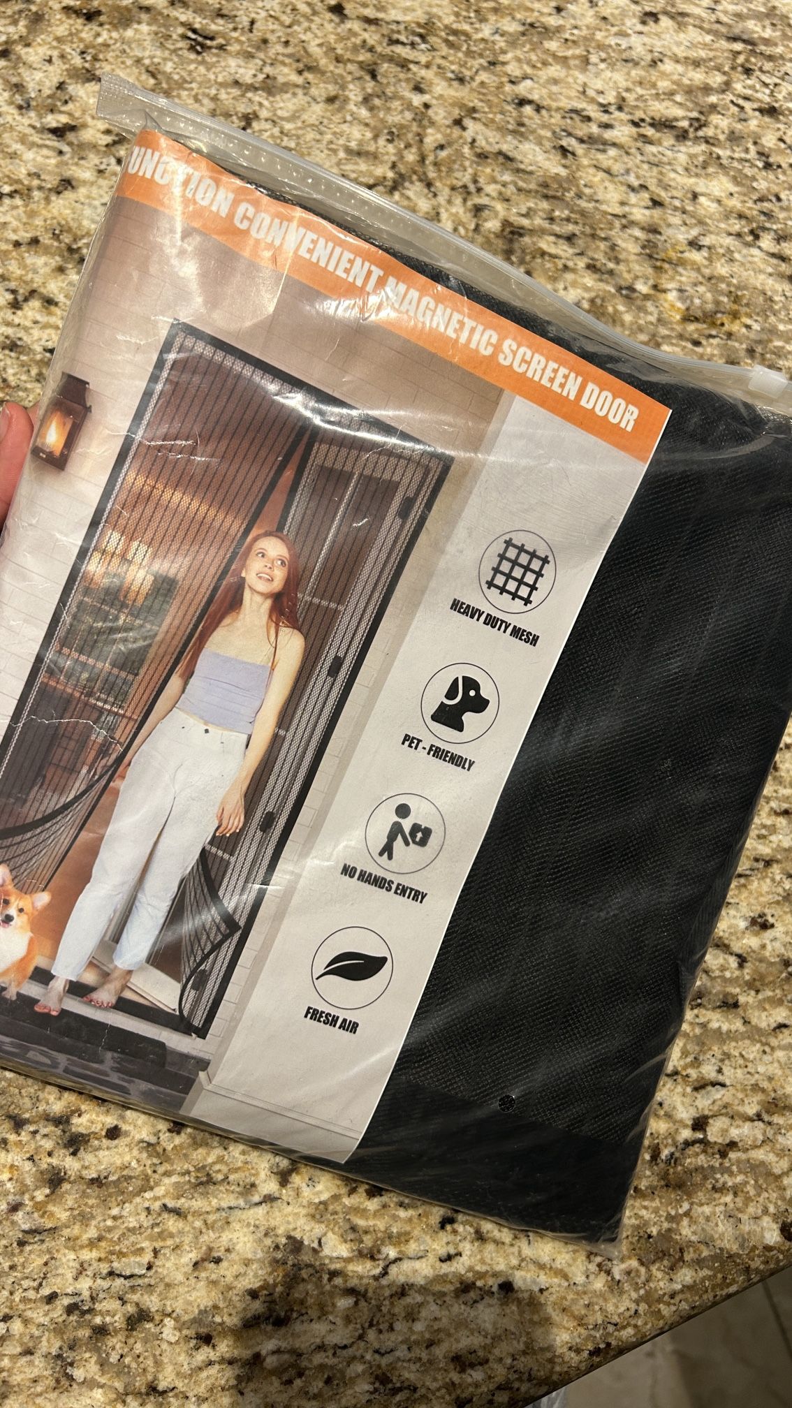 Magnetic Screen Door