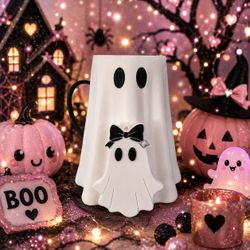 Ghost Halloween can holder