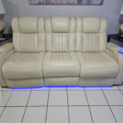 Leather Sofa Set 
