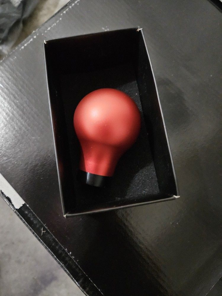 Matte Red Aluminum Tc 190 Grams Shift Knob