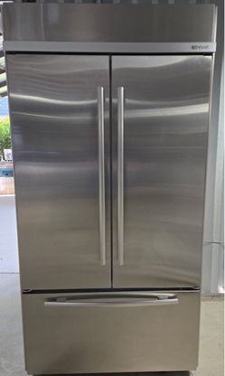Gorgeous KitchenAid 42 stainless 3-door French door refrigerator