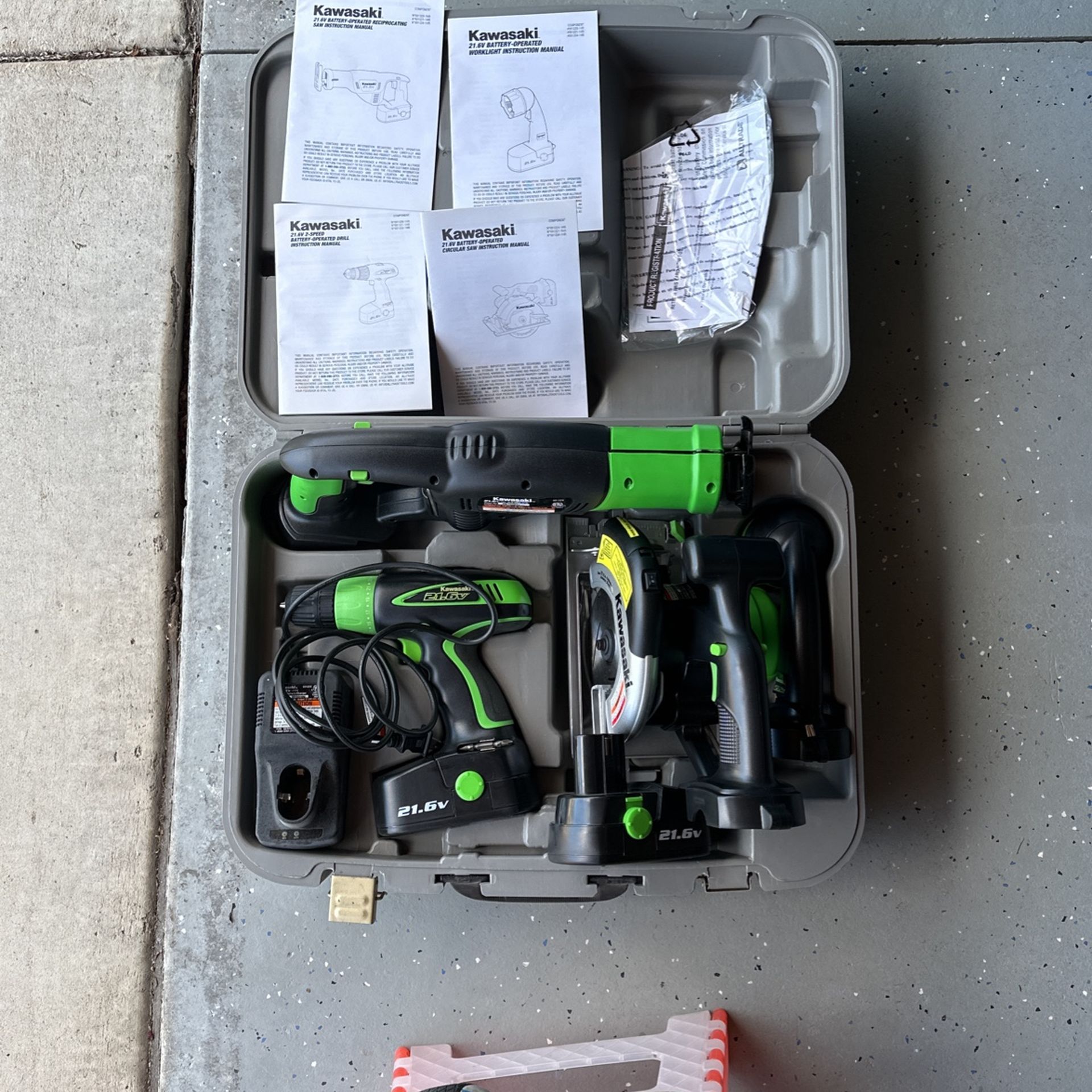 Kawasaki 21.6 V Kit Model 840663 for Sale in San Diego, CA - OfferUp