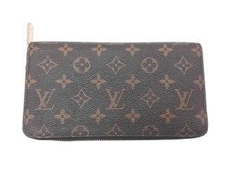 Louis Vuitton Zippy Brown Wallet Jg0125ozxmia