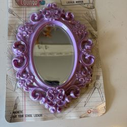 New In Sealed Package For Girls Baroque Magnetic Locker Mirror/Room Mirror
