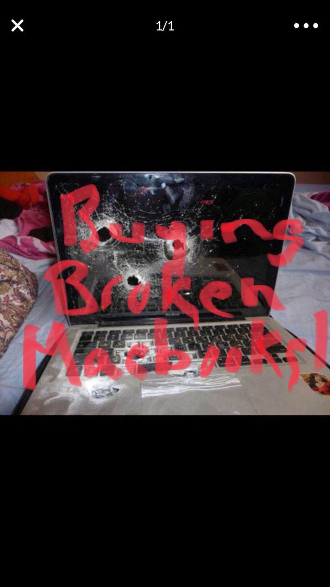 Buying broken MacBooks!!