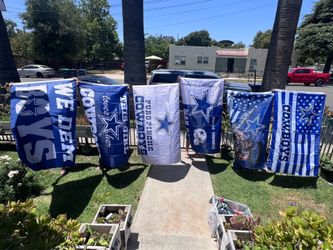 Cowboys flag size 5’x3’