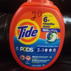 Tide Pods 112 Pacs Capsules 