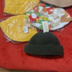 Furry Buckets Hats 