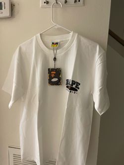 BAPE A Bathing Ape White Graphic T-Shirt