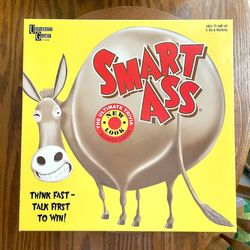 **VERIFIED** 2015 Smart Ass Trivia Game - University Games- Complete & UnSealed 