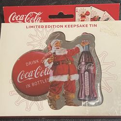 Coca- Cola 2pk Playing Cards Limited Edition Tin