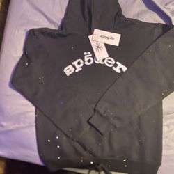 Sp5der Hoodie w Rhinestones