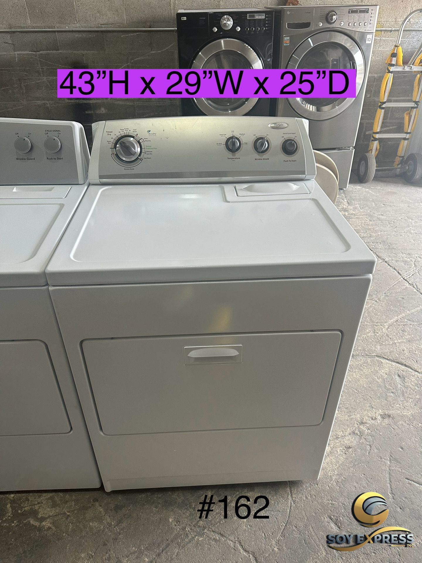 Whirlpool Dryer Electric (#162)