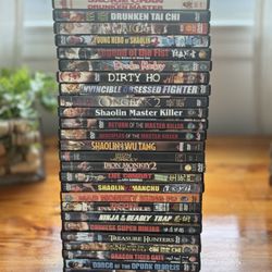 Used Kung fu Movie Collection 