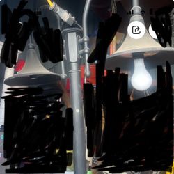 Electric  Floor pole lamp