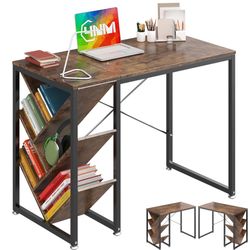 4NM Small Tree Bookshelf with Storage 