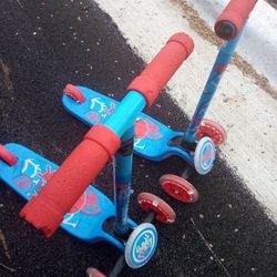 W Spider Man Scooters $25 Both