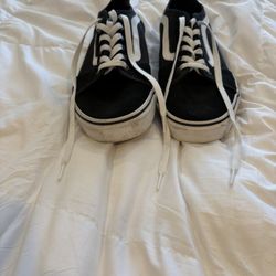 Vans Low Top Skate Shoes Size 13 M