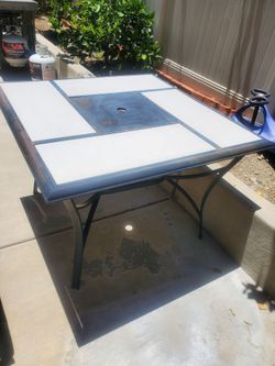 Outdoor table