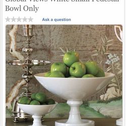 Pedestal bowl (NIB)- Retails $66