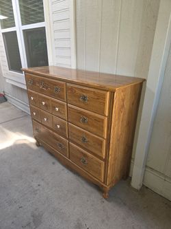 8 drawer dresser solid wood