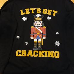 Christmas Sweater Let's Get Cracking