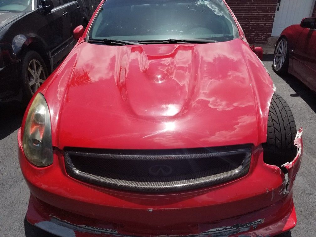 Parting Out My Infinity G35 Coupe