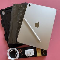 iPad 11th Generation (2025 Newest) 128GB with pencil, keyboard & accessories (new - warranty)