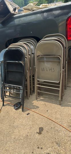 20 Metal Foldable Chairs