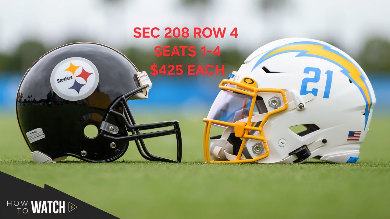Pittsburgh Steelers vs. Los Angeles Chargers