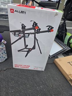 Deluxe trunk bike carrier