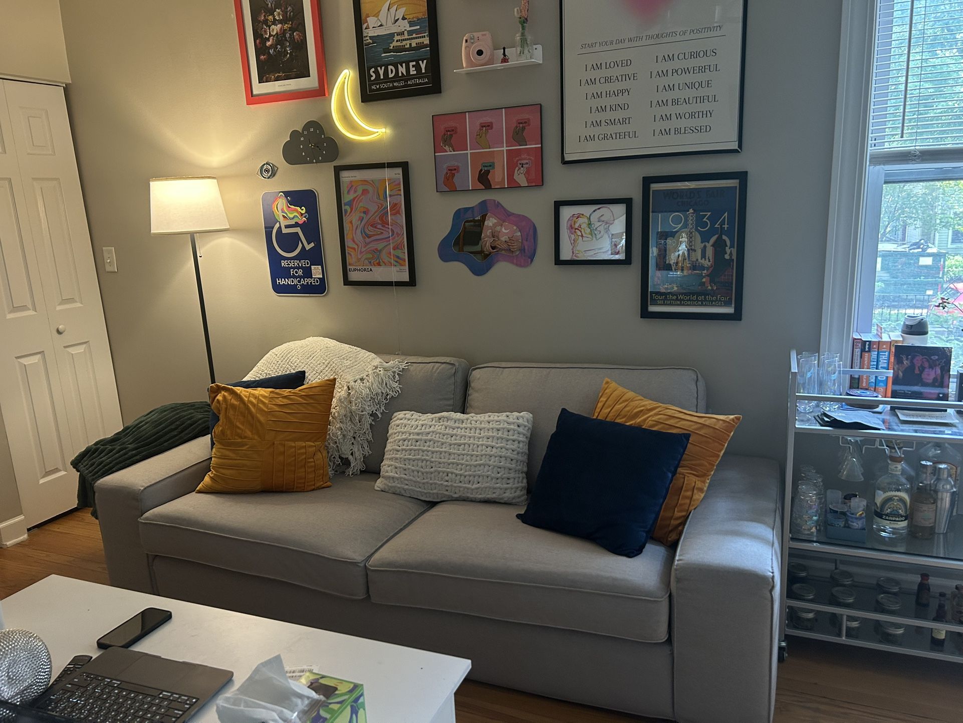 Ikea Grey Couch