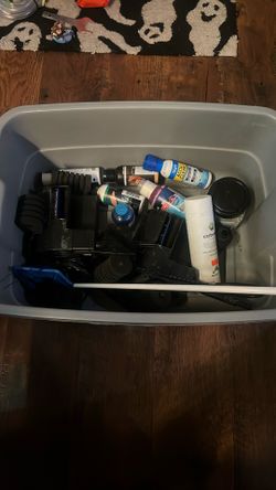 Box of Fish Supplies