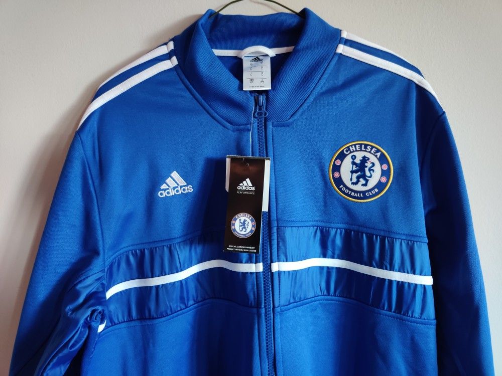Adidas Chelsea soccer jacket New size large authentic
