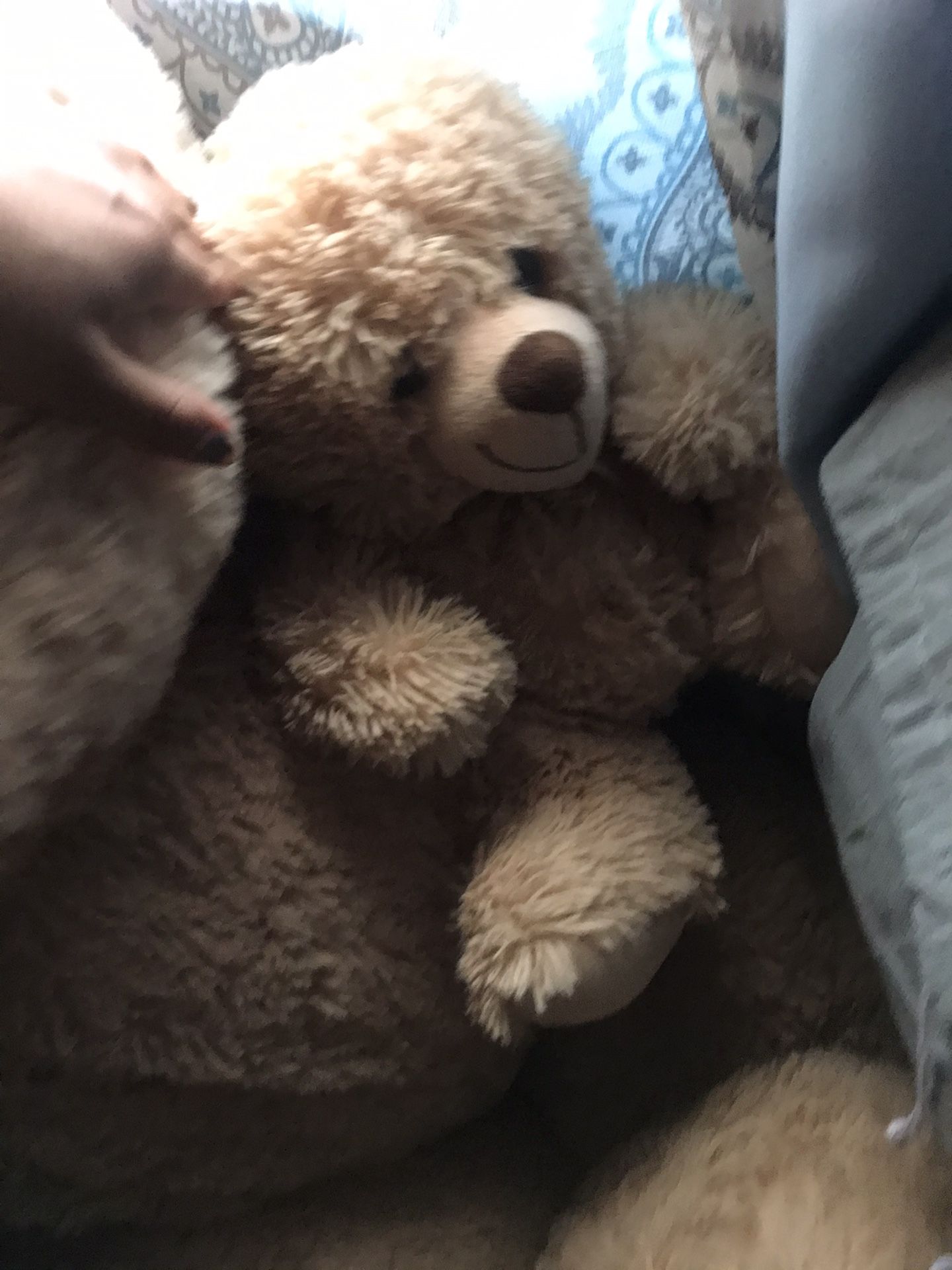 Big plush (teddy)bear mama&baby