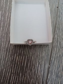 Pink Heart Ring 
