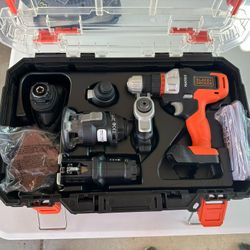 Black & Decker Maxtrix Drill 6 Attachment Tool Set