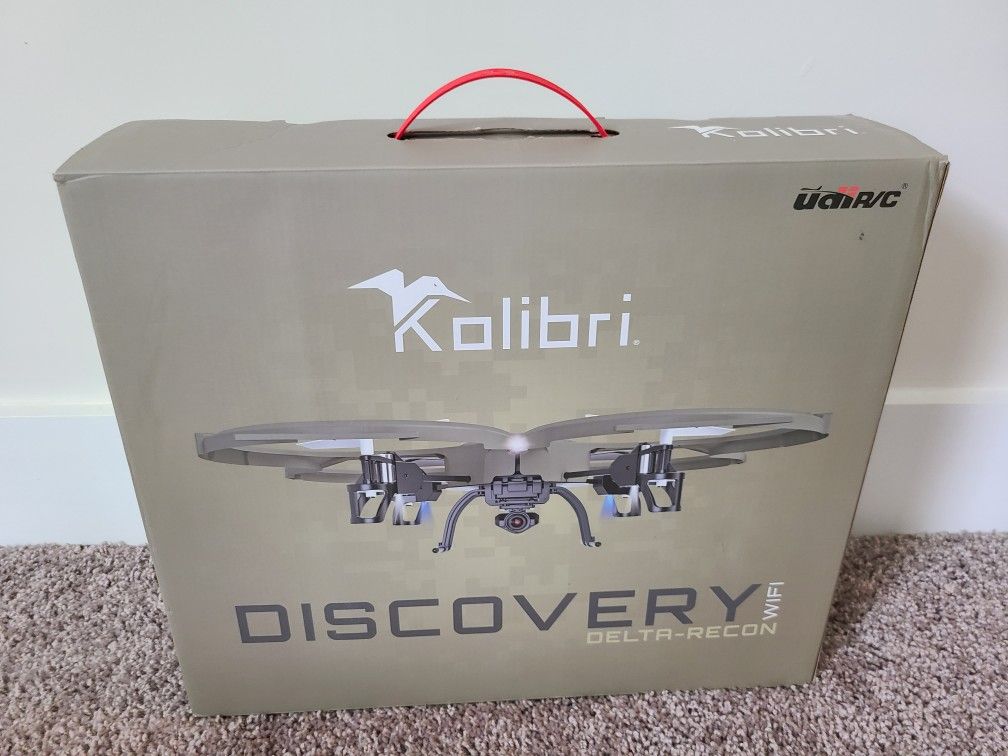 Kolibri Discovery Delta-Recon U818A WiFi FPV Quadcopter Drone Tactical Edition Military Matte Green UDI