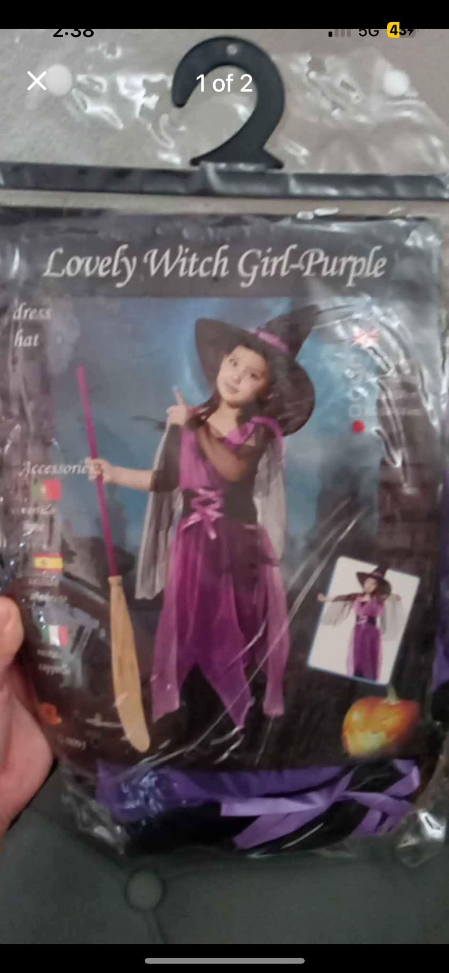 Kids Witch Costume 