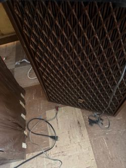 Sansui 15 inch classic speakers