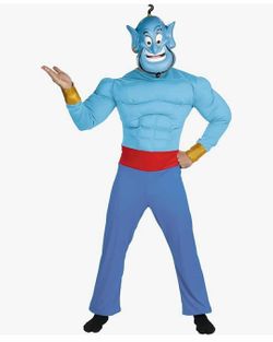 0435: Disguise mens Aladdin - Genie Adult Muscle Chest Costume Blue, Large-XL
Fabric type: Plush
Care instructions: Hand Wash Only
About this item
O