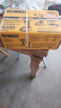 DEWALT
Shop the Set
20V MAX 2-Tool Brushless Power Tool Combo Kit with
Soft Case (2-Batteries and Charger Included)